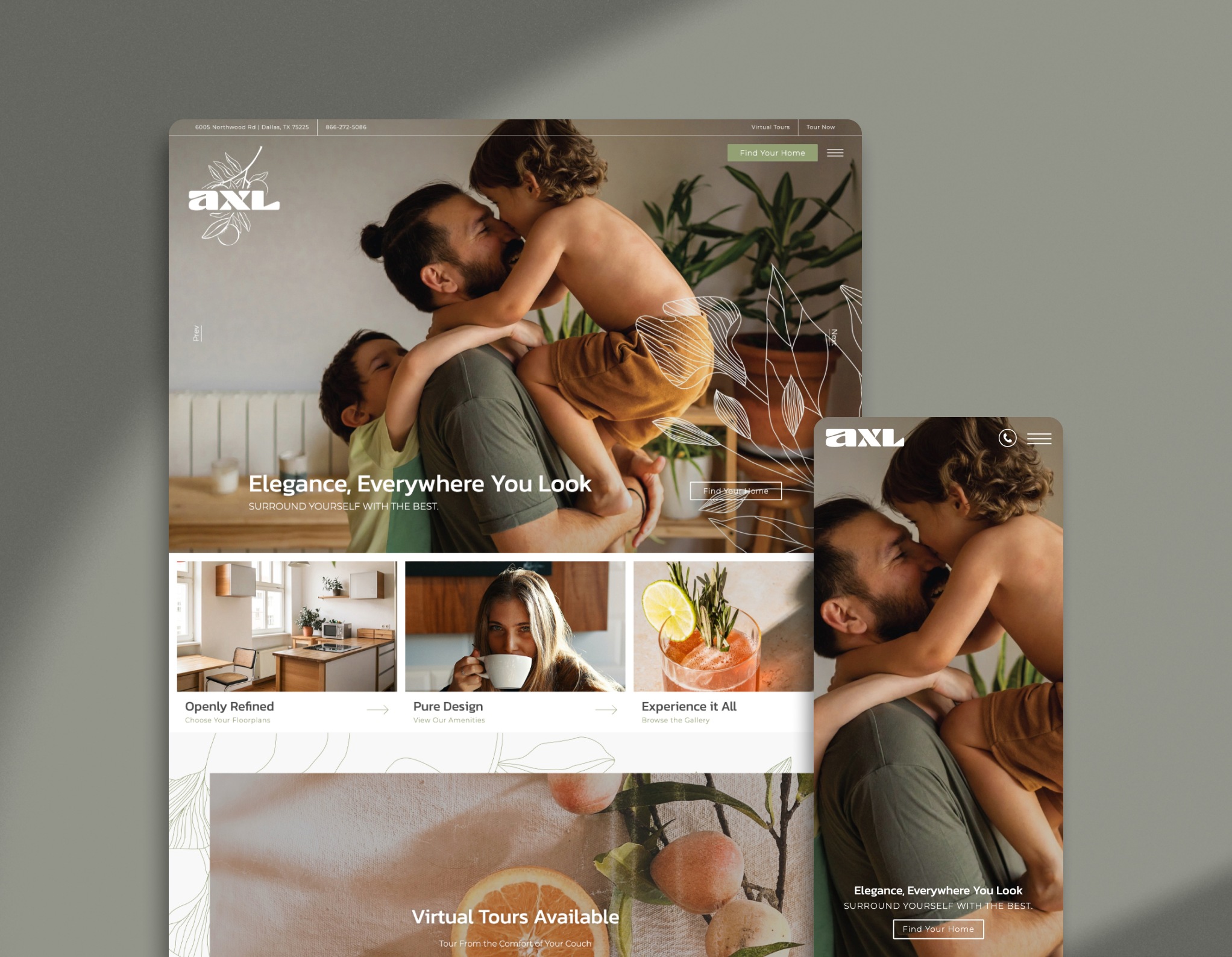 AXL Multifamily Website Theme Powered by Jonah