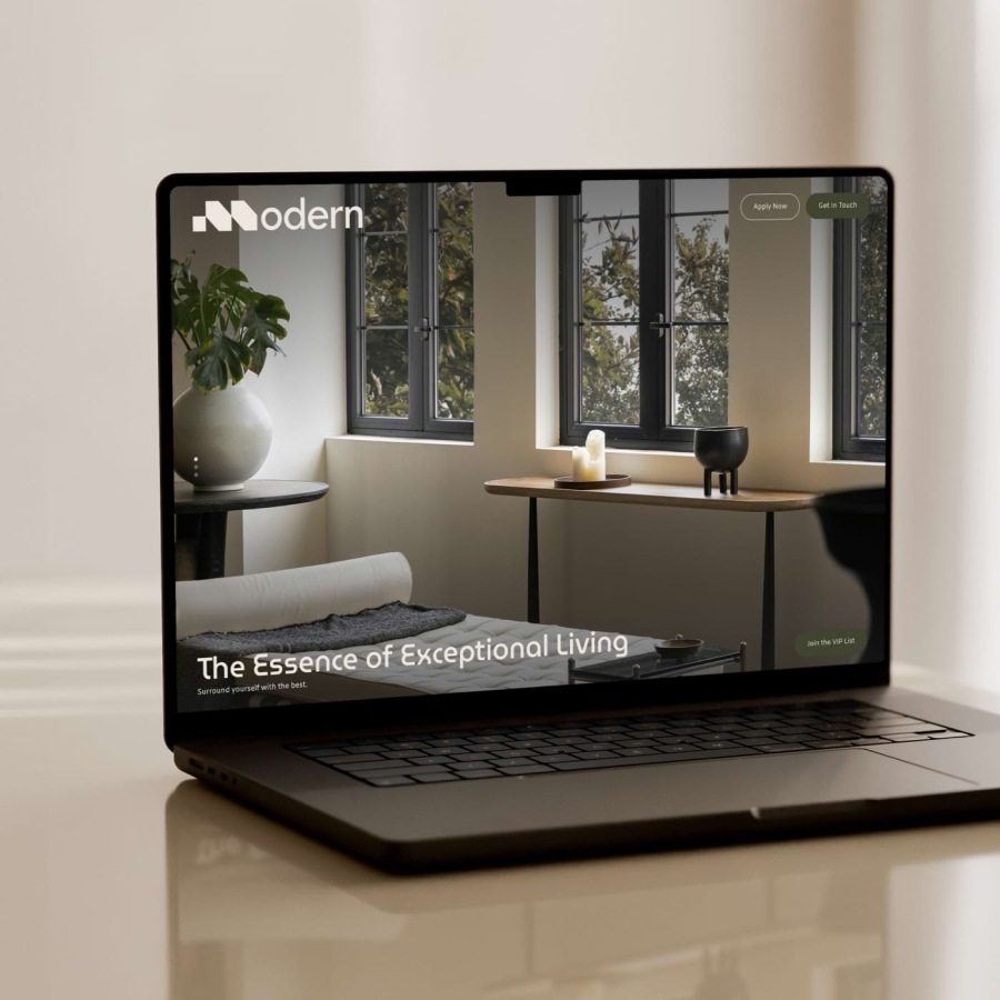 A laptop with a Jonah Premium One demo on the screen.