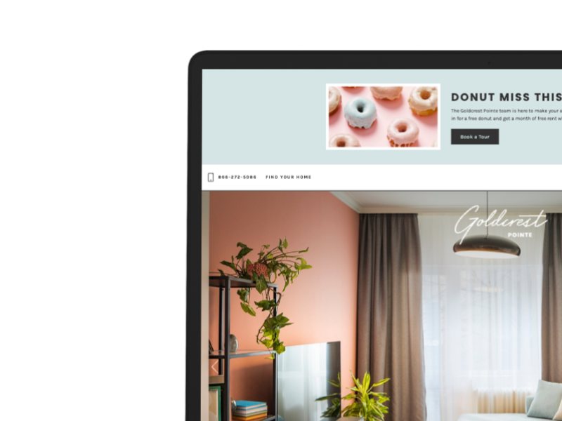 Jonah's PopDown announcements add-on for multifamily websites Jonah's PopDown announcements add-on for multifamily websites
